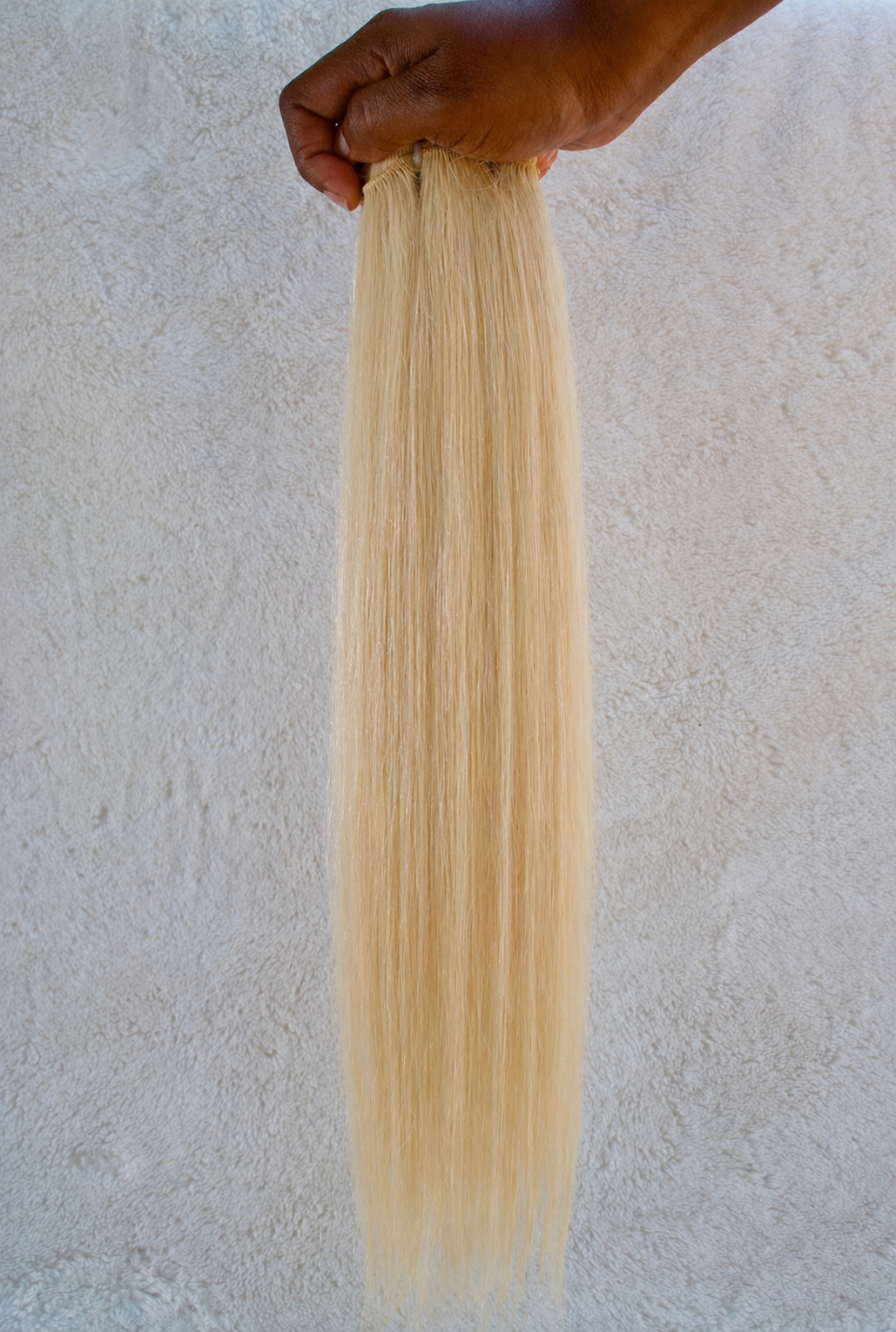 Raw Blonde Straight Hair